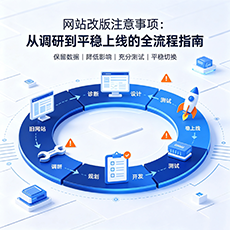 弋阳建站-网站改版注意事项：从调研到平稳上线的全流程指南