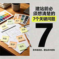 万年建站-建站前必须想清楚的7个关键问题