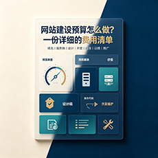 万年建站-网站建设预算怎么做？一份详细的费用清单