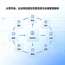 上饶建站-从零开始：企业网站建设完整流程与关键要素解析
