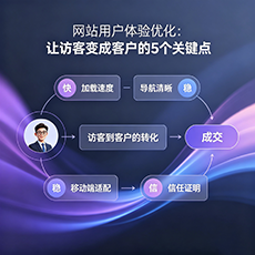 广丰建站-网站用户体验优化：让访客变成客户的5个关键点