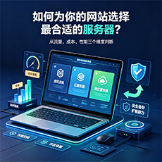 万年建站-如何为你的网站选择最合适的服务器？